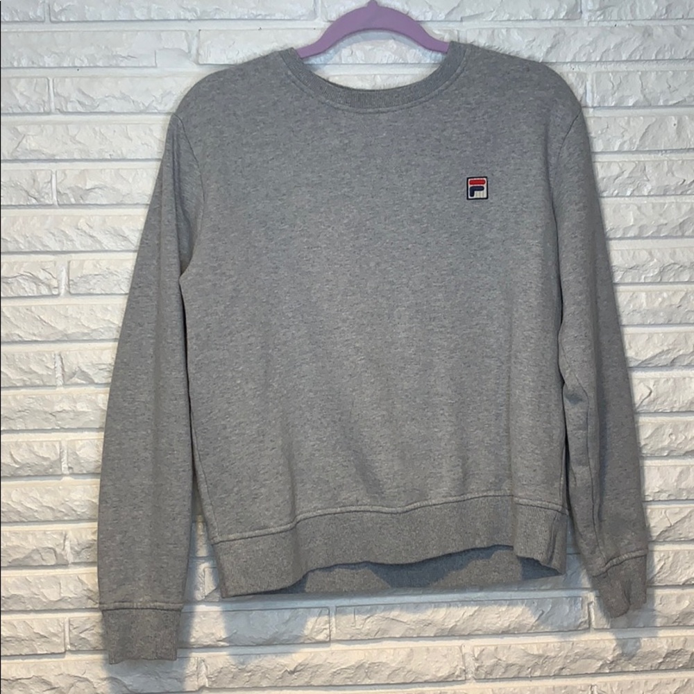 Gray Fila Crewneck